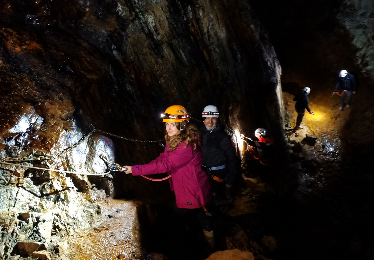 Aventura subterránea en la cueva