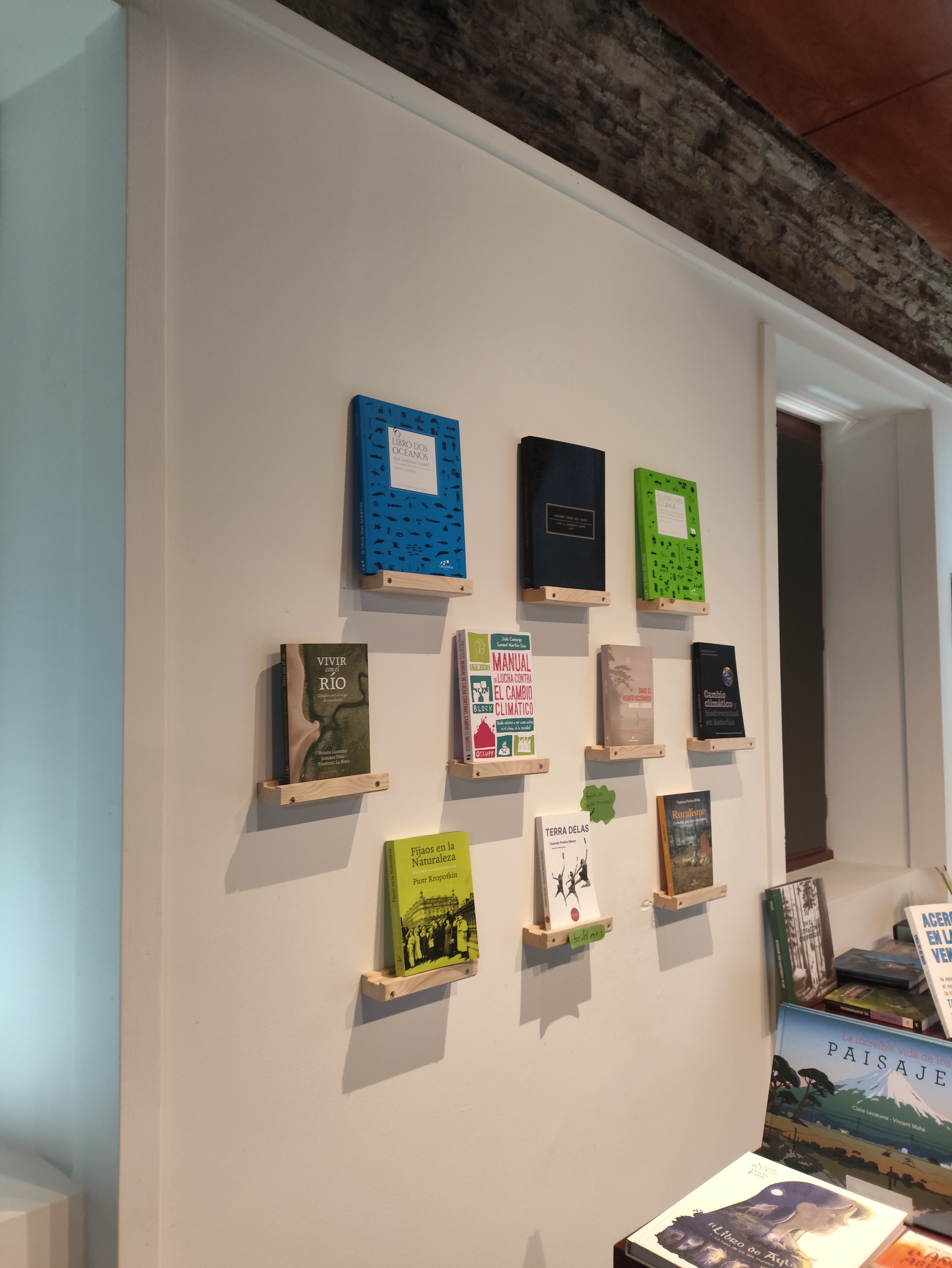 Rincón de lectura en la Casa del Agua